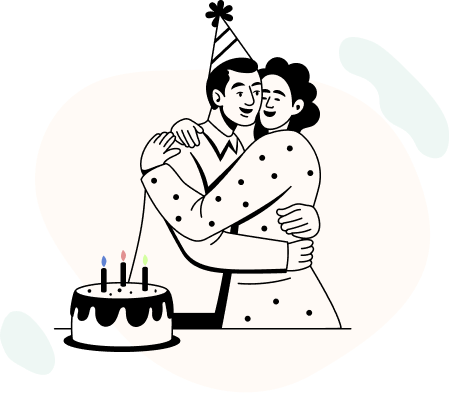 思い出を保存するイラスト